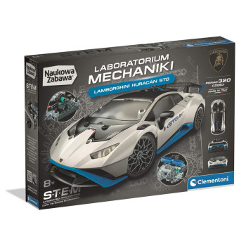 Laboratorium Mechaniki – Lamborghini Huracán STO Clementoni dla dzieci 8+
