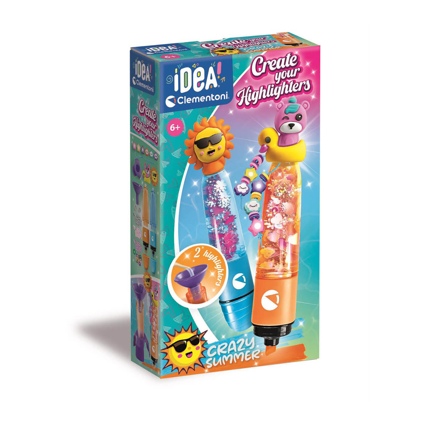 Mini fabryka markerów Lato Clementoni dla dzieci 6+