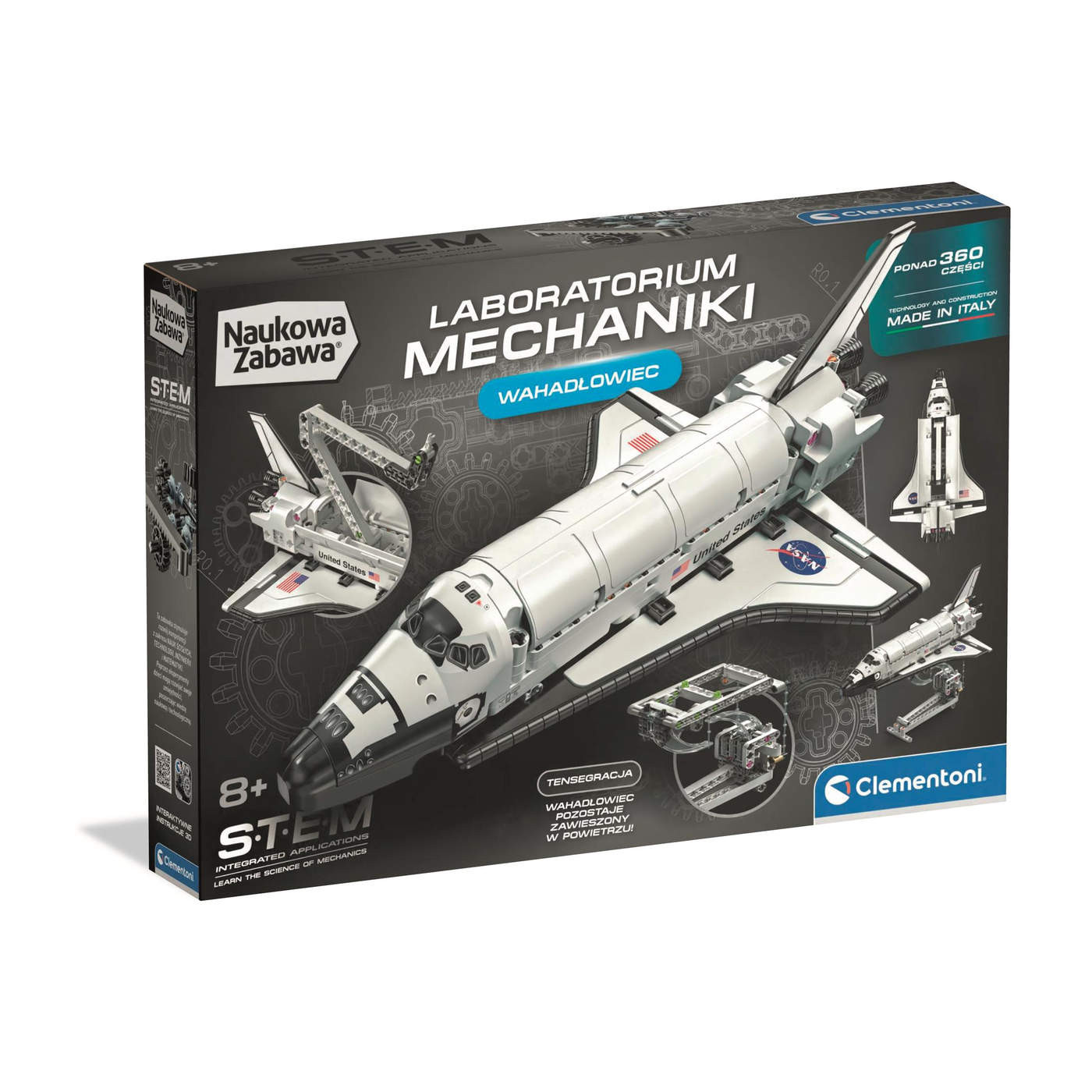 Wahadłowiec kosmiczny Laboratorium Mechaniki Clementoni 8+
