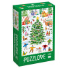 Puzzle CzuCzu Puzzlove zimowe miasteczko 150 elementów  puzzle świąteczne