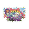 Puzzle 2×60 el. Super Color Koci Domek Gabi Clementoni – wzór 24819