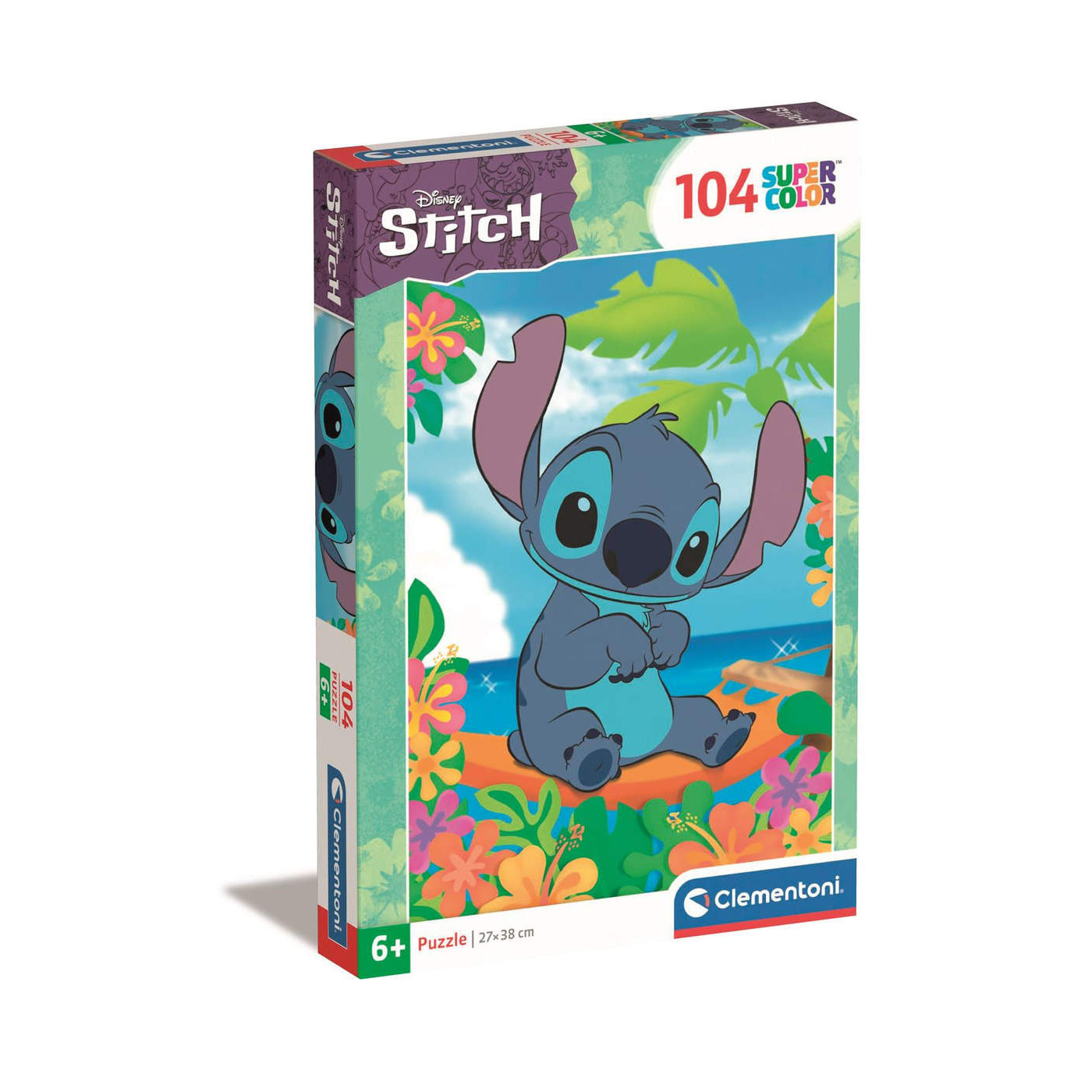 Puzzle 104 el. Super Color Stitch Clementoni – wzór 25755
