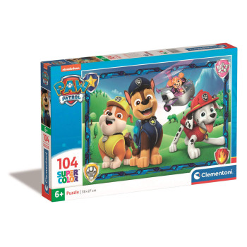 Puzzle 104 el. Super Color Psi Patrol Clementoni dla dzieci 6+