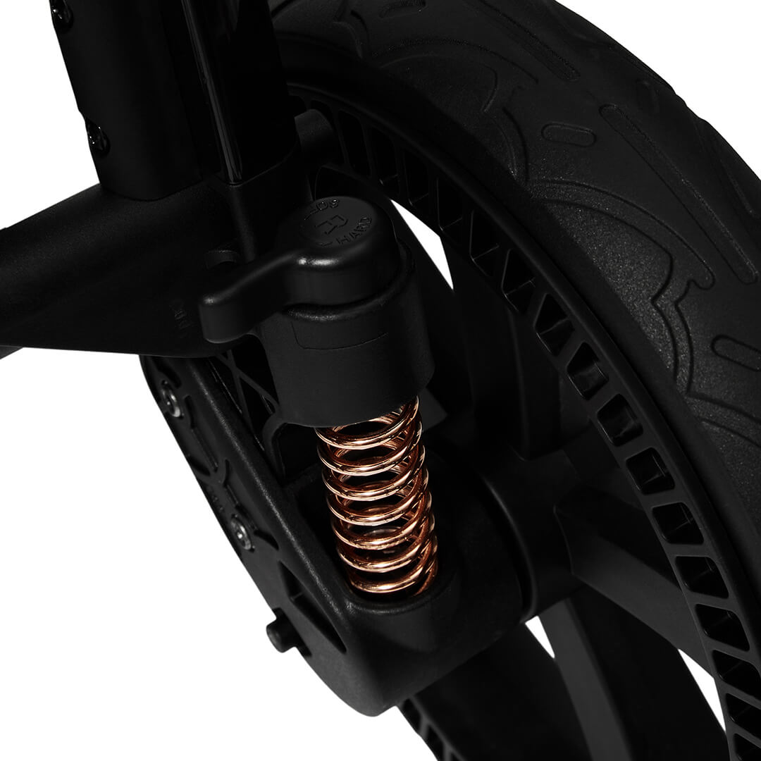 Wózek spacerowy na miękkich pneumatycznych kołach xplode