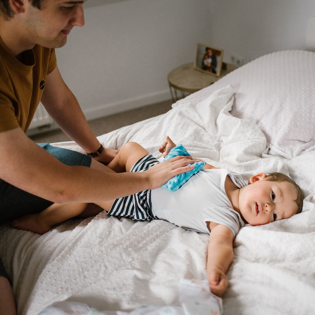 Termofor na bóle brzuszka, kolki