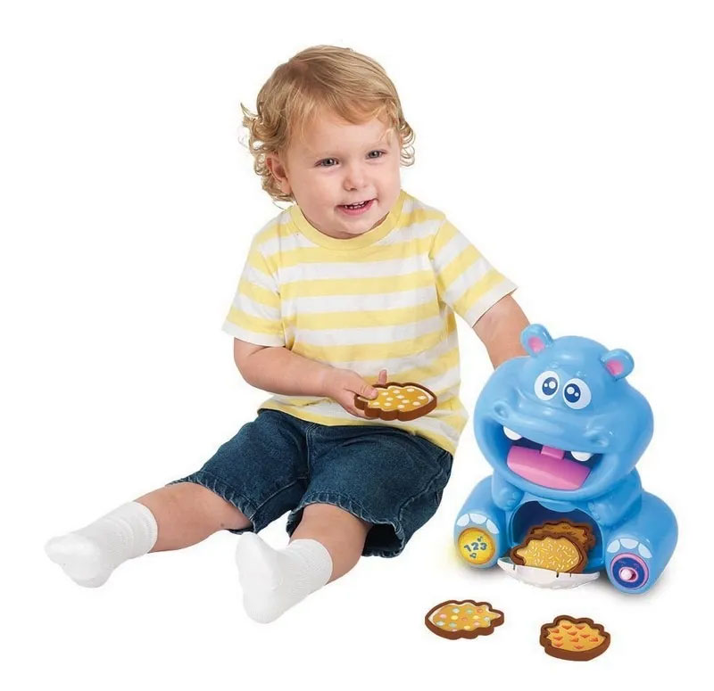 Dumel Ciasteczkowy hipcio zabawka interaktywna dla malucha
