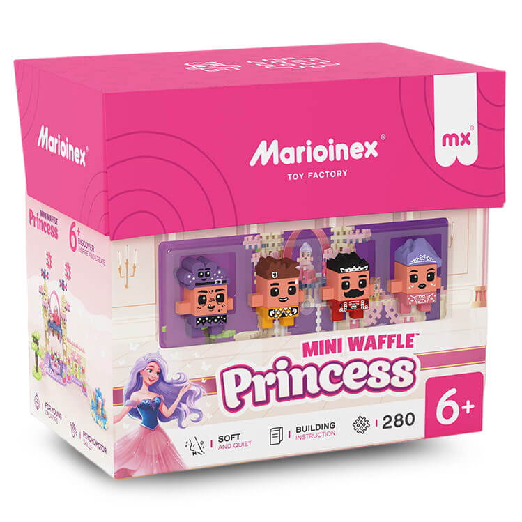 Klocki Mini Wafle Księżniczka Princess 280 el. Marioinex