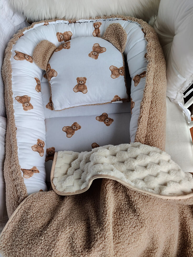 Komplet do wózka i łózeczka dla niemowlaka